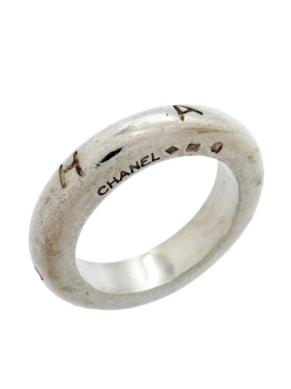 Chanel Ring Logo 925 Sterling Silver